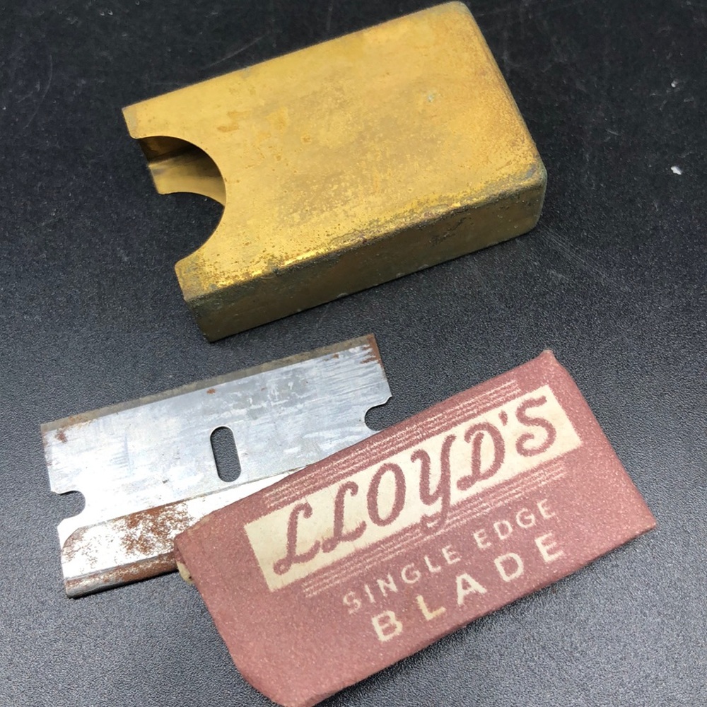 Antique Brass GEM Razor - Picture 2 of 4